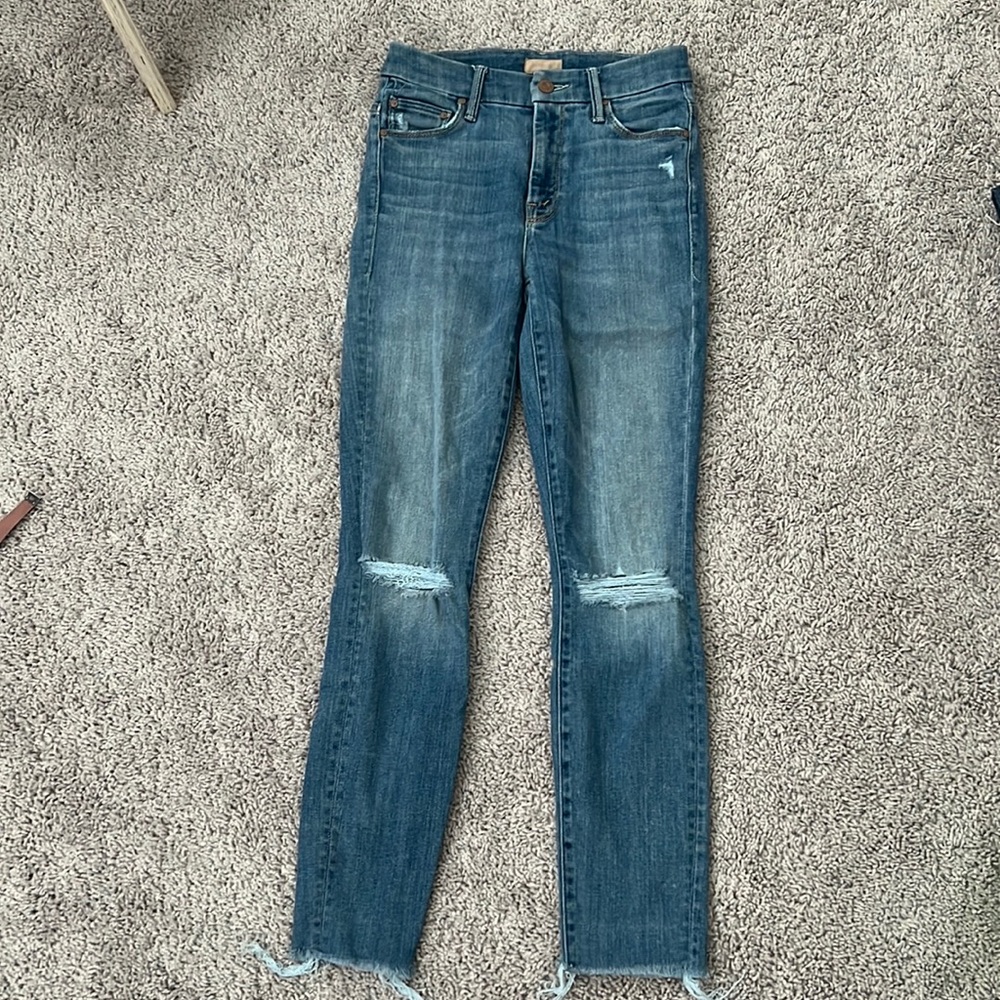 MOTHER, high waisted looker, Wild!, size 24